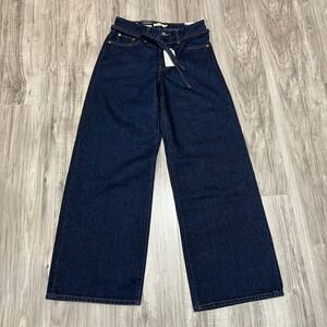 Levi's Dark Blue Straight Leg Jeans